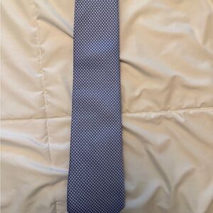 Brooks Brothers Blue and White Checkered Tie